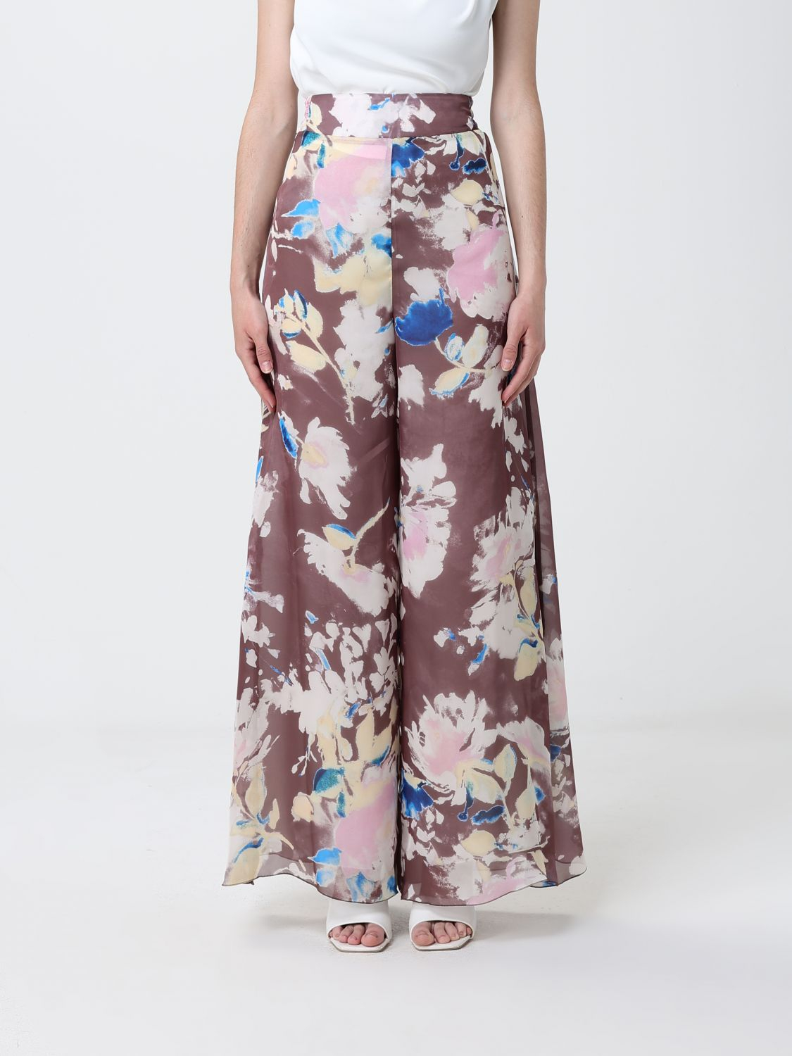 [HANITA] Trousers SS26 HP16684624 EBANO