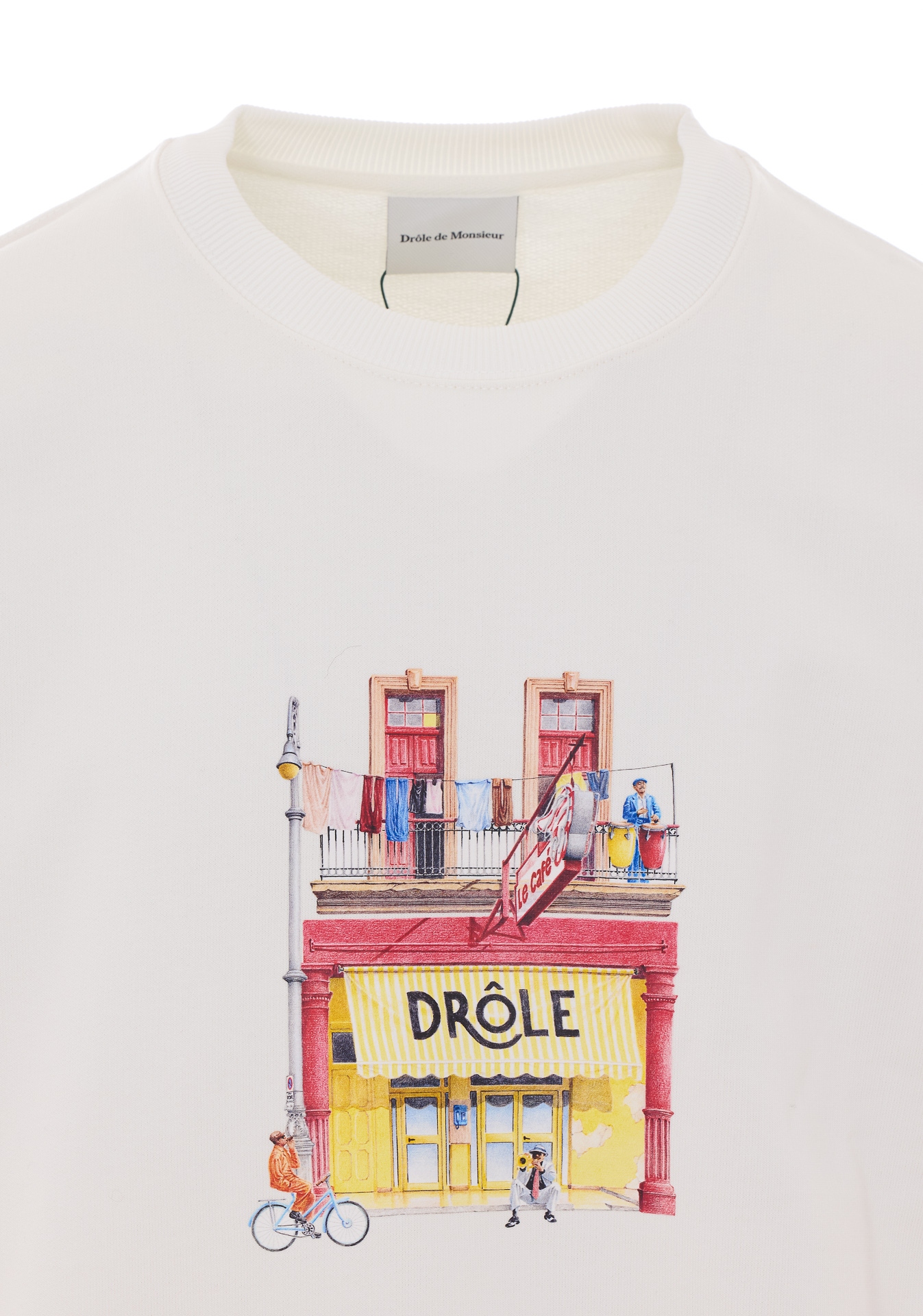 [DROLE DE MONSIEUR] Sweatshirt SS26 SW201CO127OW