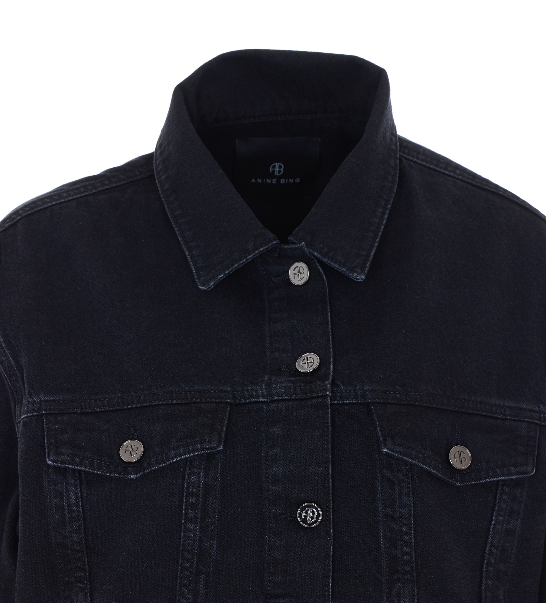 [Anine Bing] Jacket SS26 A0111909VTG3VINTAGE BLACK