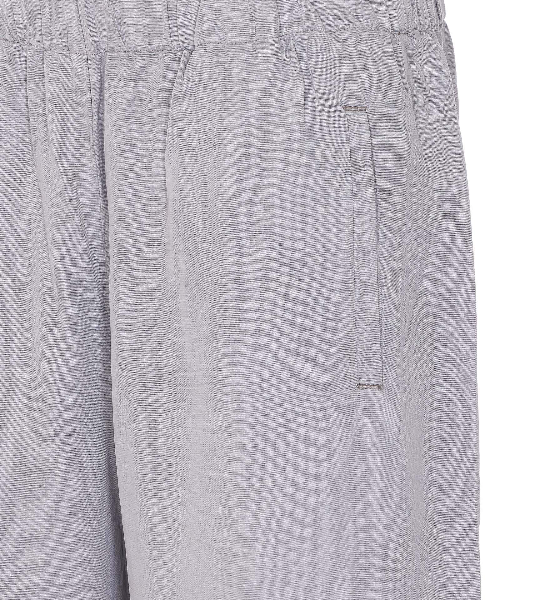 [TRUE AVENUE] Trousers SS26 PENSILSMOOTHLINENDOVEGREY