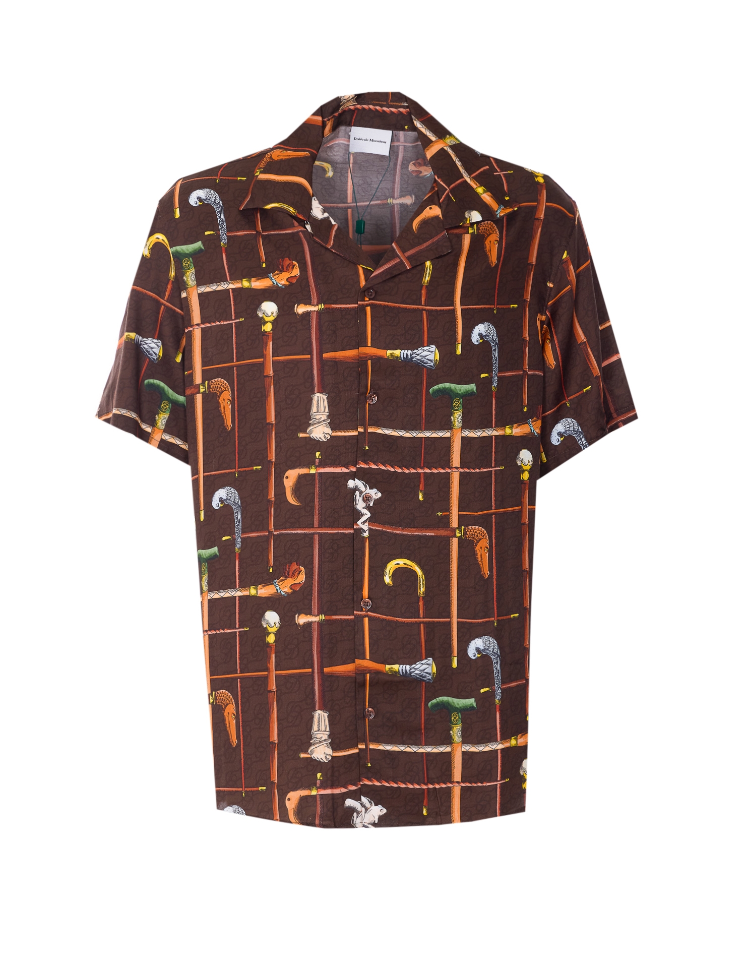 [DROLE DE MONSIEUR] Shirts Short Sleeve SS26 SH230VI033BN