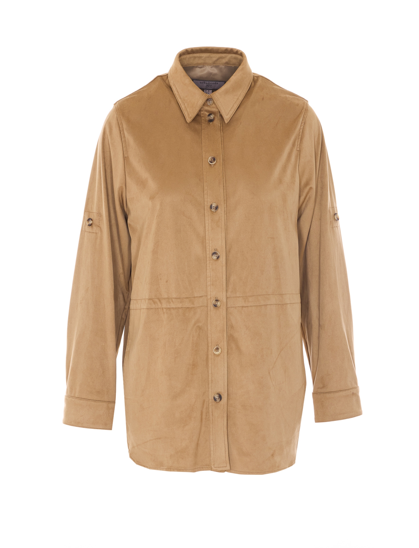 [Urbancode] Shirts Long Sleeve SS26 BJ20313BISCUIT