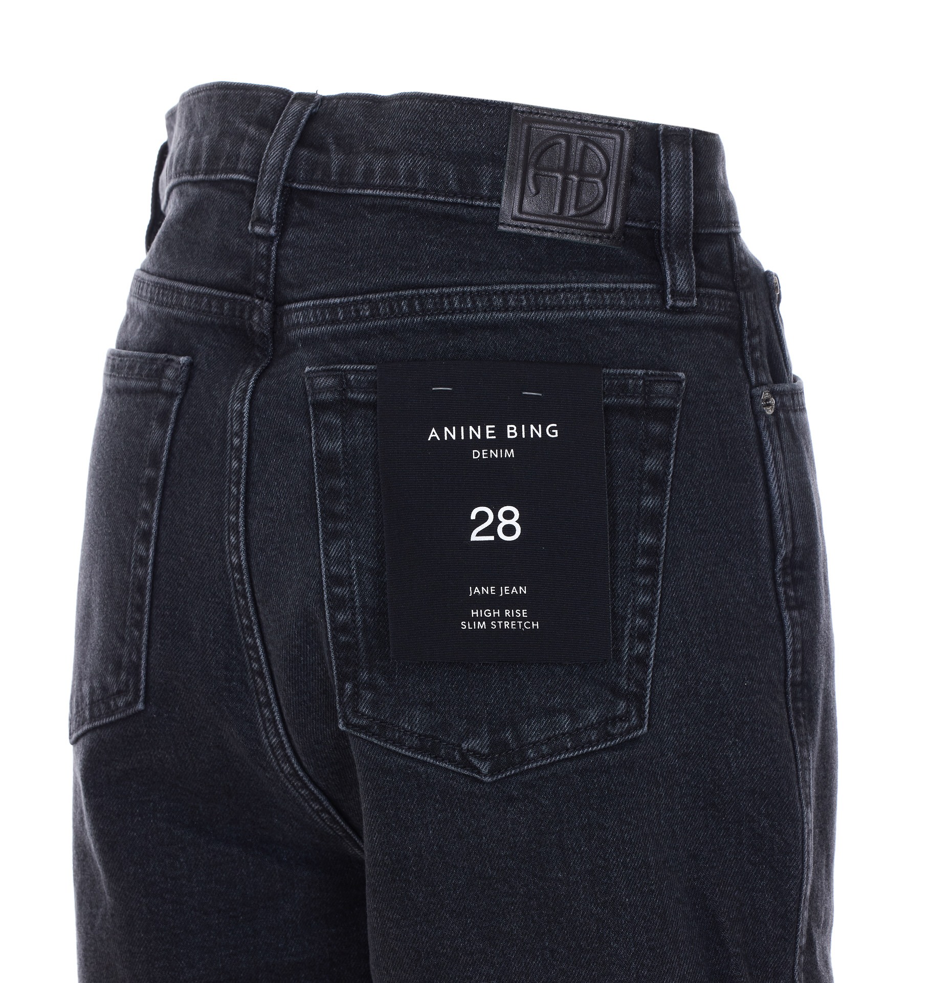 [Anine Bing] Jeans SS26 A0611943VTG3VINTAGE BLACK