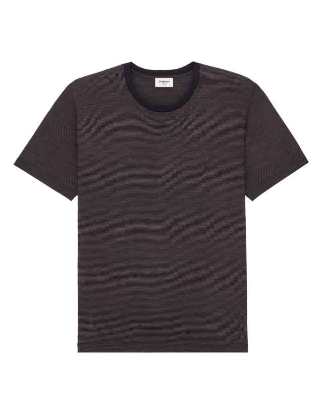 [Saint Laurent] T-shirts Short Sleeve SS26 858314Y38AS1079