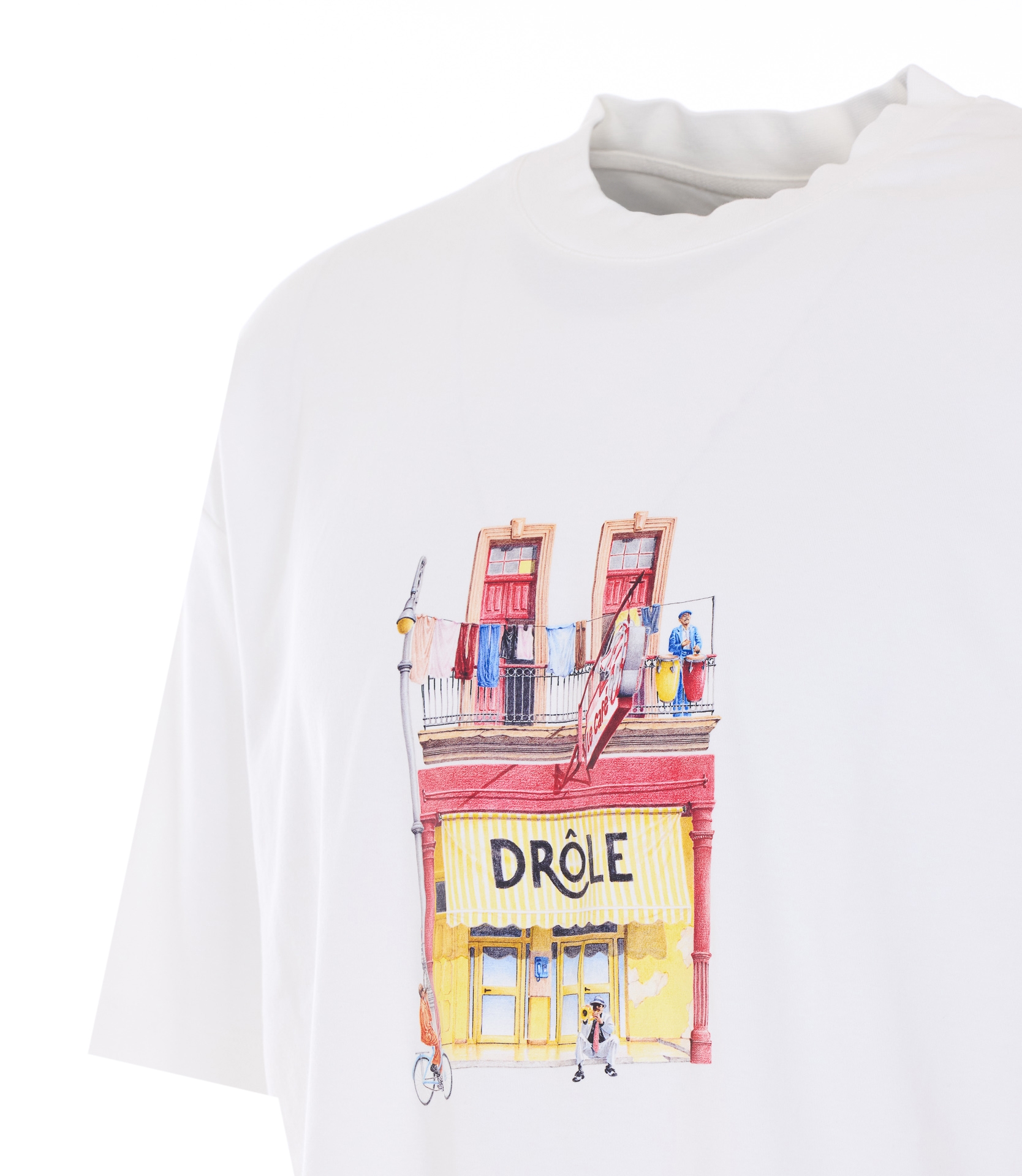 [DROLE DE MONSIEUR] T-shirts Short Sleeve SS26 TS307CO002OW