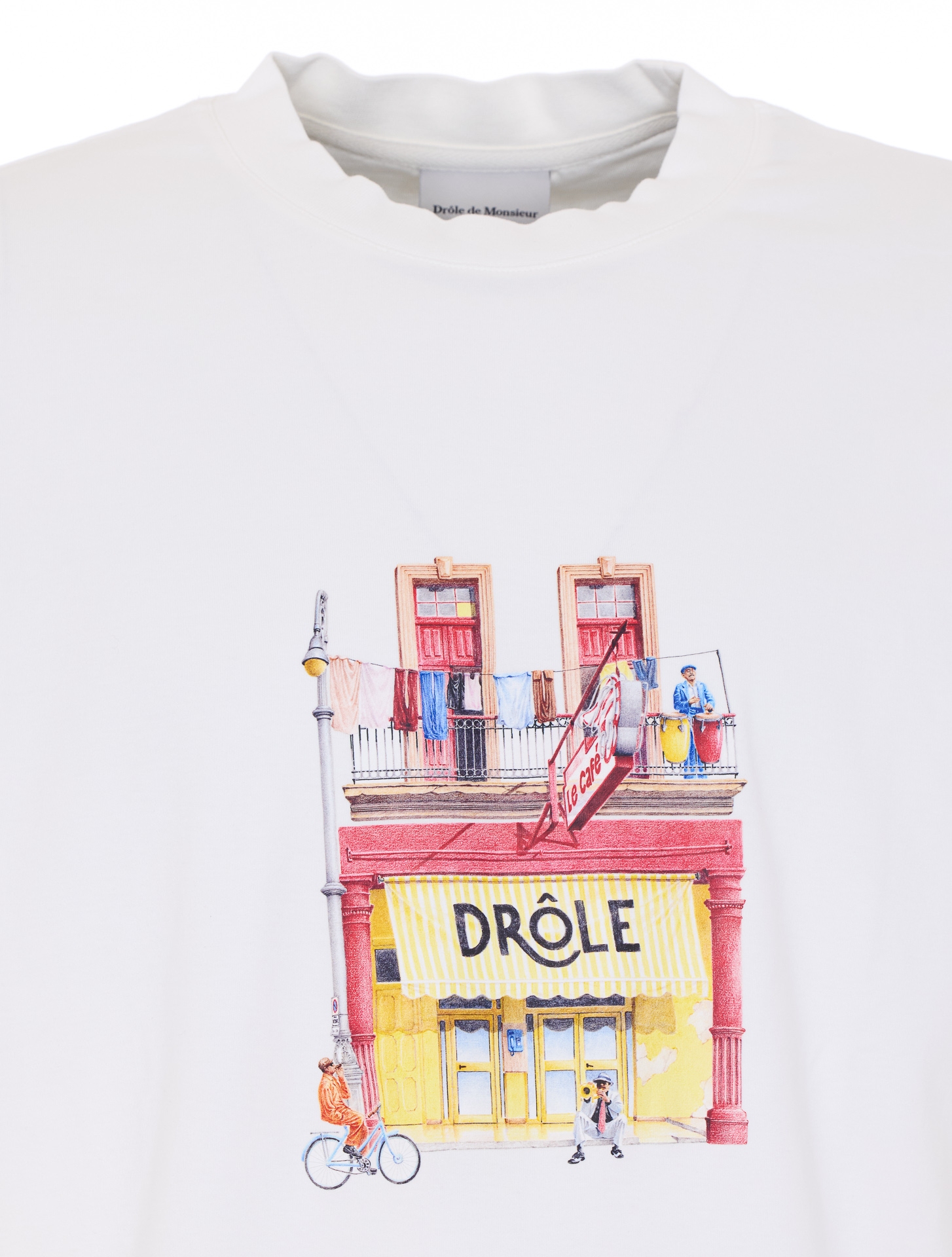 [DROLE DE MONSIEUR] T-shirts Short Sleeve SS26 TS307CO002OW