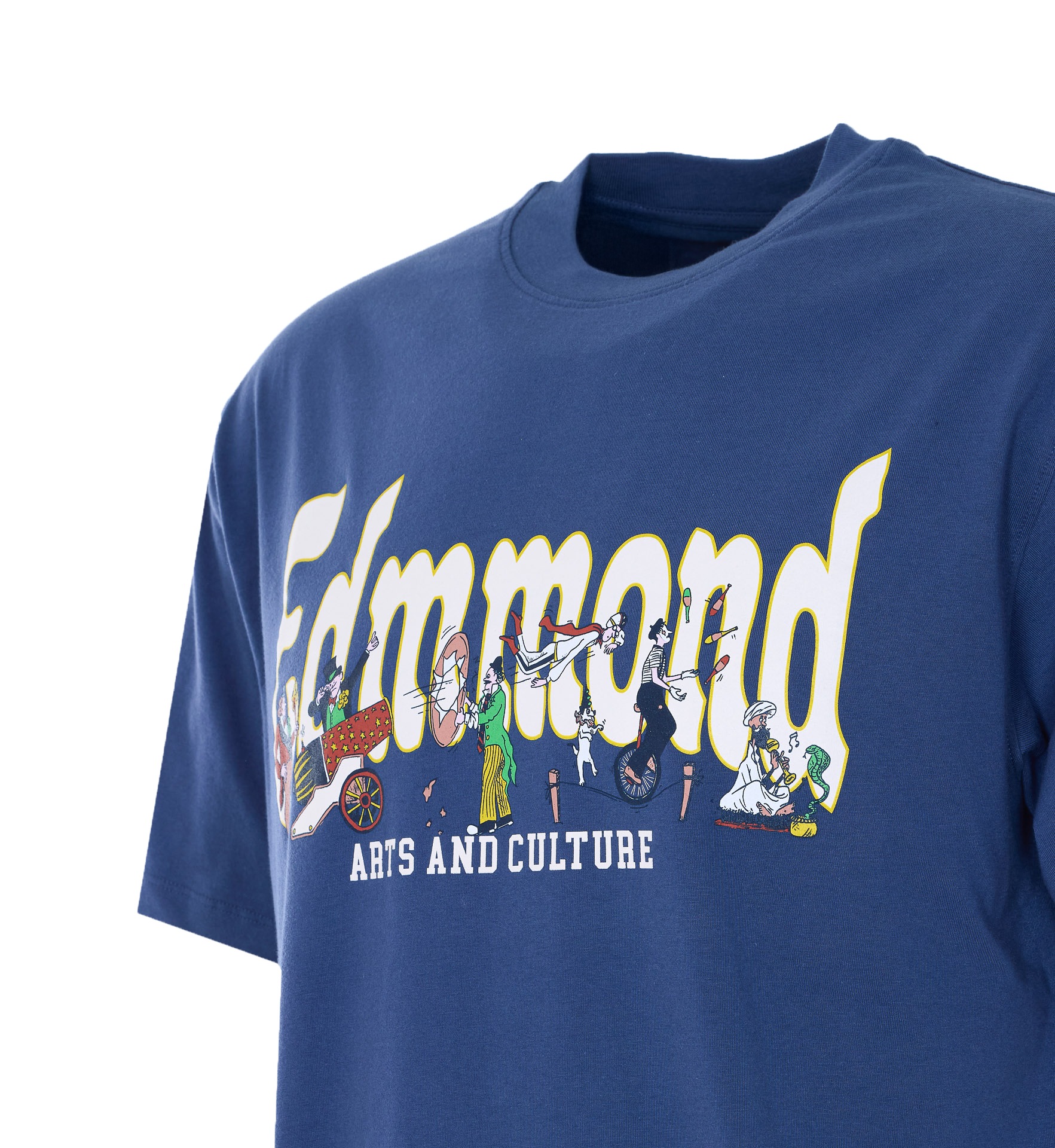 [EDMMOND STUDIOS] T-shirts Short Sleeve SS26 3027560DK BLUE