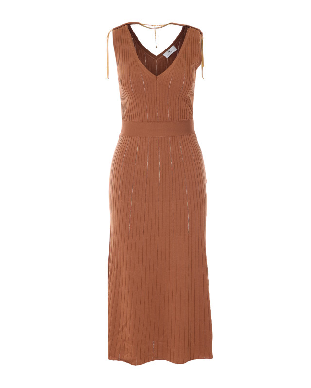 [ELISABETTA FRANCHI] Sleeveless dress SS26 AM18S61E2600