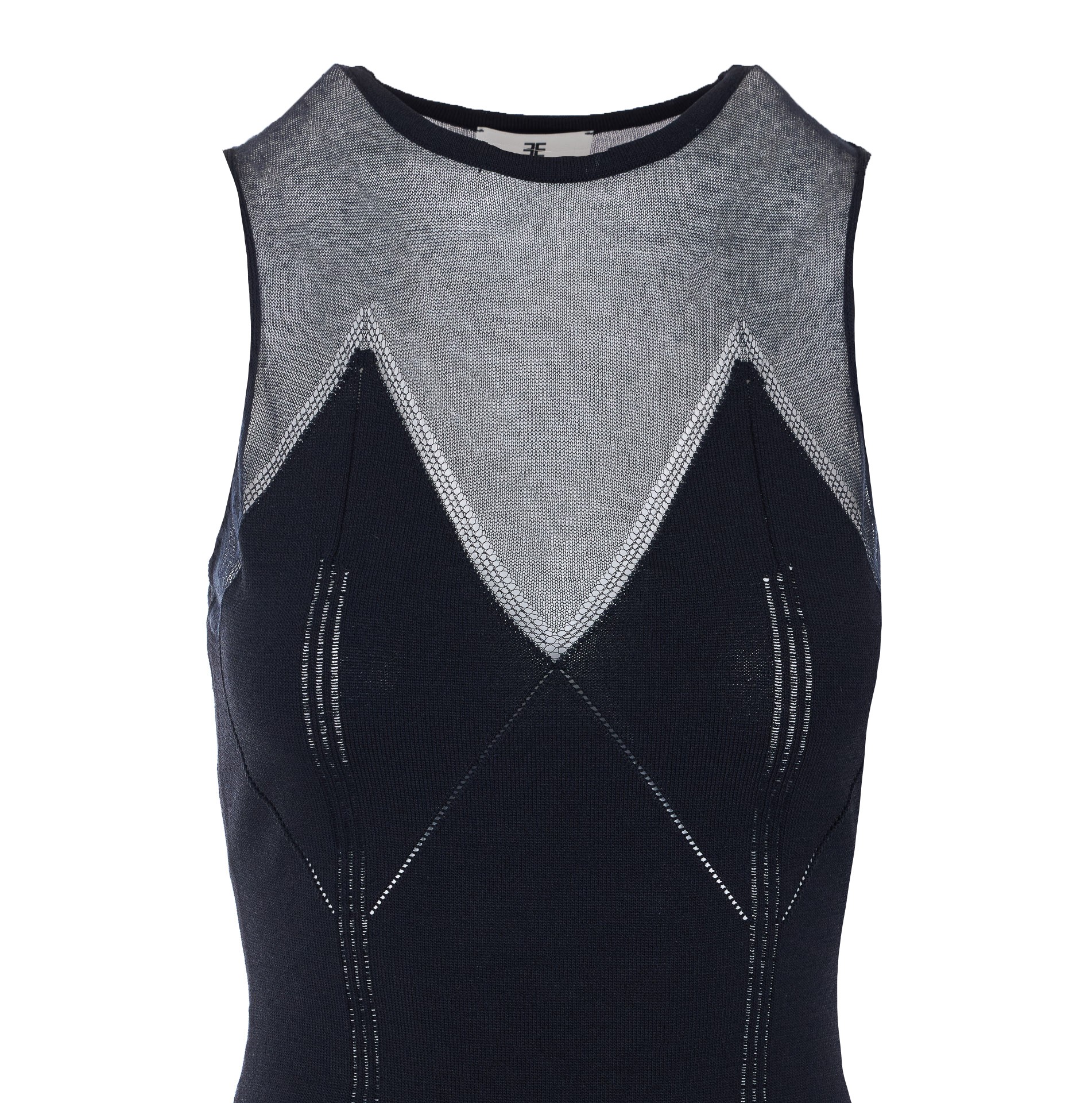 [ELISABETTA FRANCHI] Sleeveless dress SS26 AM91Q61E2110