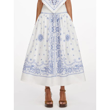 [SELF PORTRAIT] Long skirt SS26 AC26008MSKWWHITE