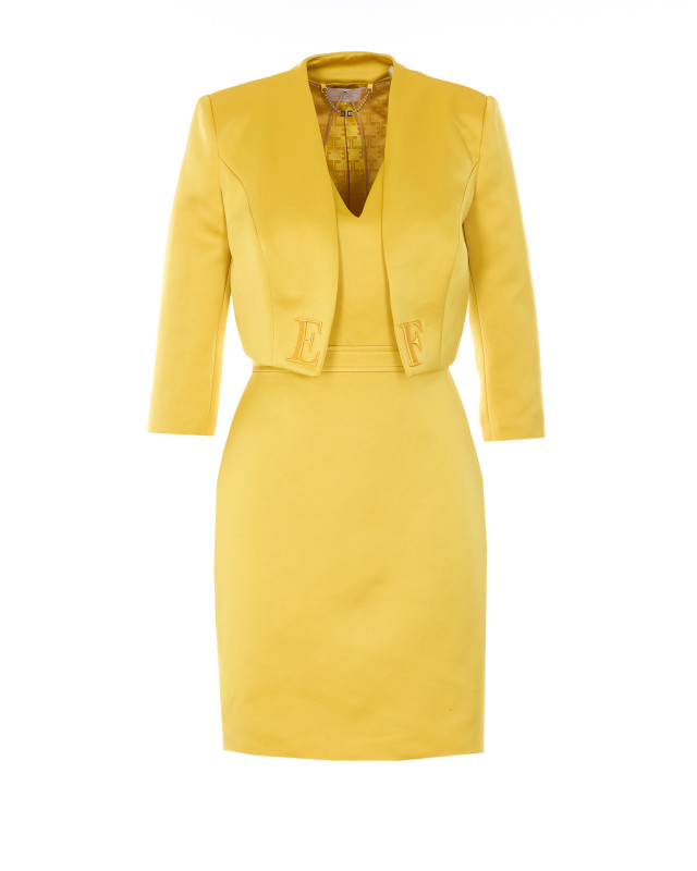 [ELISABETTA FRANCHI] Long sleeve dress SS26 TB00161E2EV4