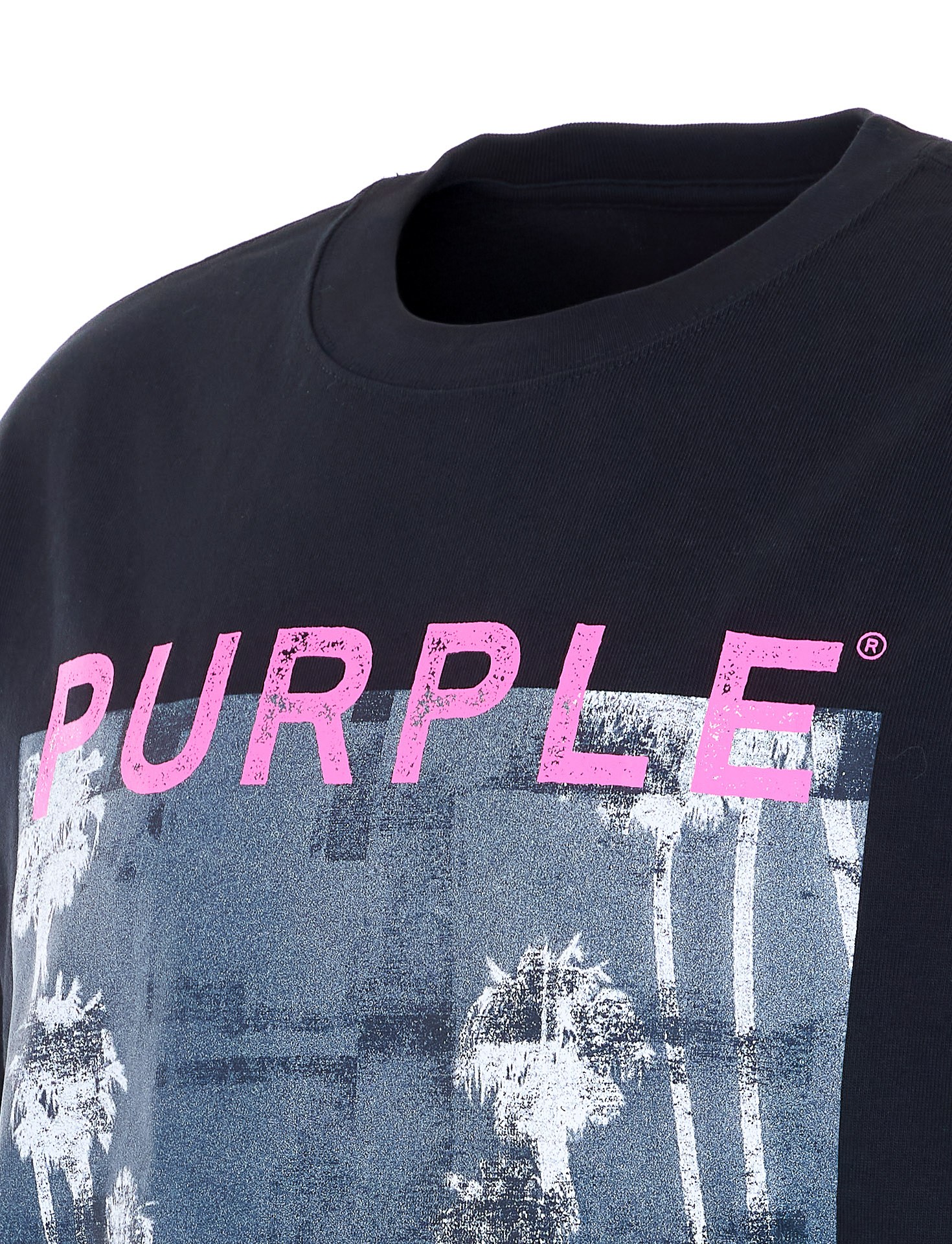 [Purple Brand] T-shirts Short Sleeve SS26 P117HBDC226BLACK
