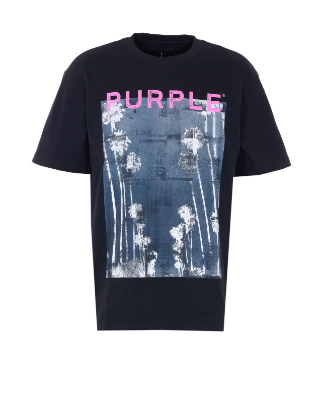 [Purple Brand] T-shirts Short Sleeve SS26 P117HBDC226BLACK