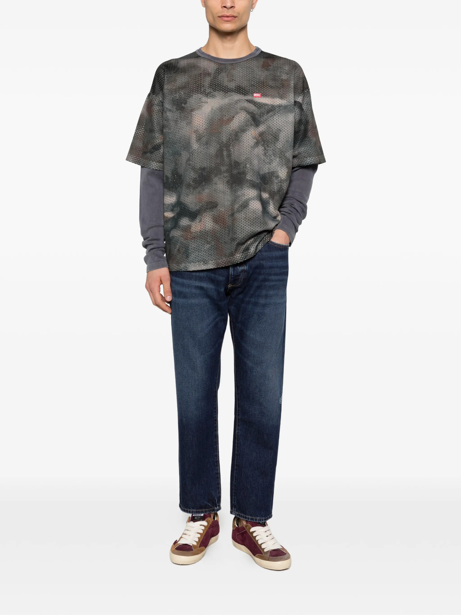 [Diesel] T-shirts Long Sleeve SS26 A199430BMCD8ATA