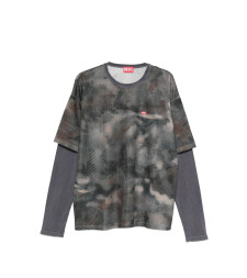 [Diesel] T-shirts Long Sleeve SS26 A199430BMCD8ATA