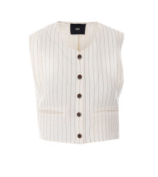 [Eleh] Vest SS26 0154PANNA