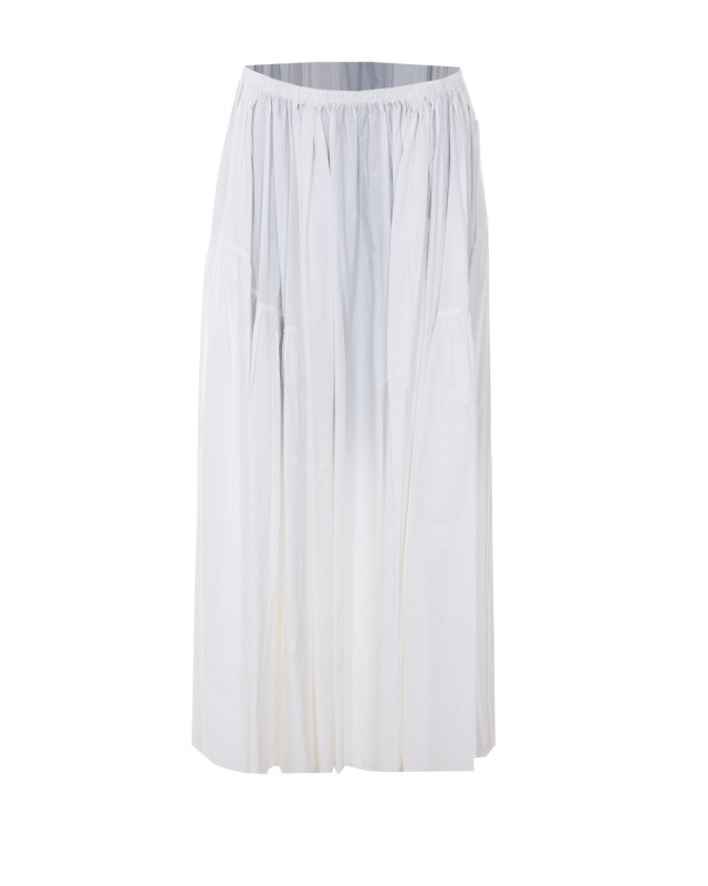 [Eleh] Long skirt SS26 0313BIANCO