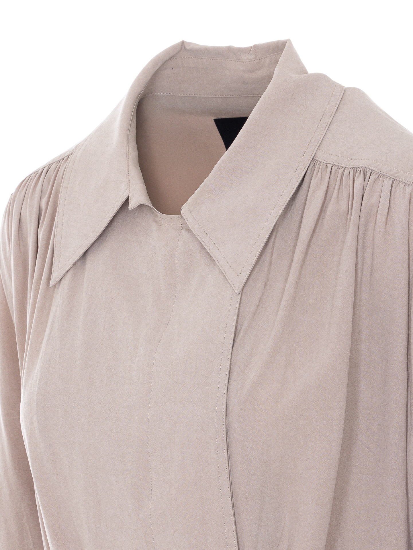 [Eleh] Long sleeve dress SS26 0124BEIGE
