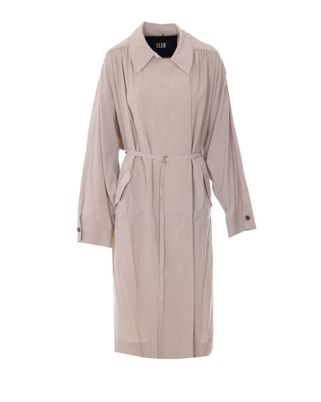 [Eleh] Long sleeve dress SS26 0124BEIGE
