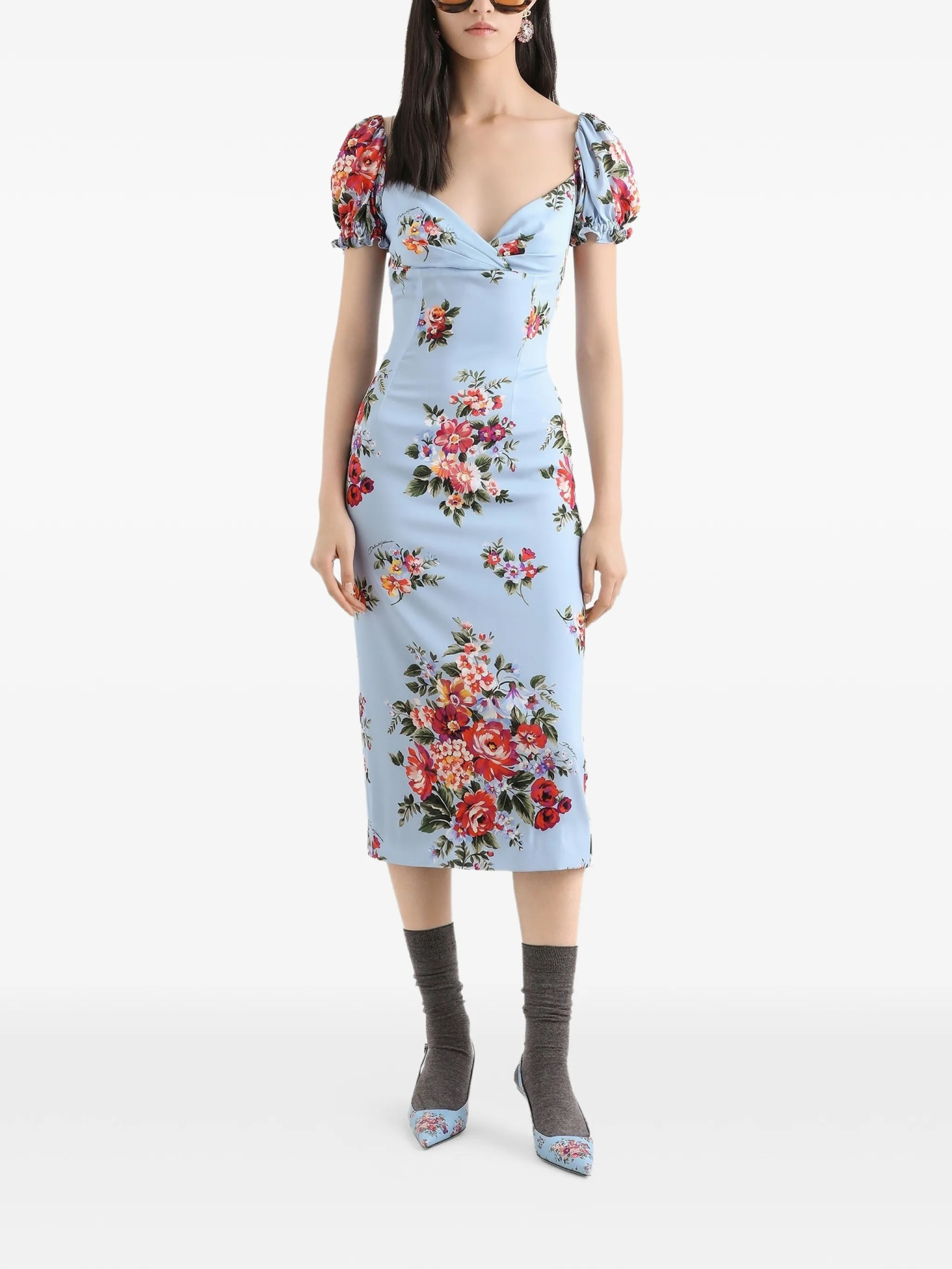 [Dolce & Gabbana] Sleeveless dress SS26 F612STFSA8PHC5ZO