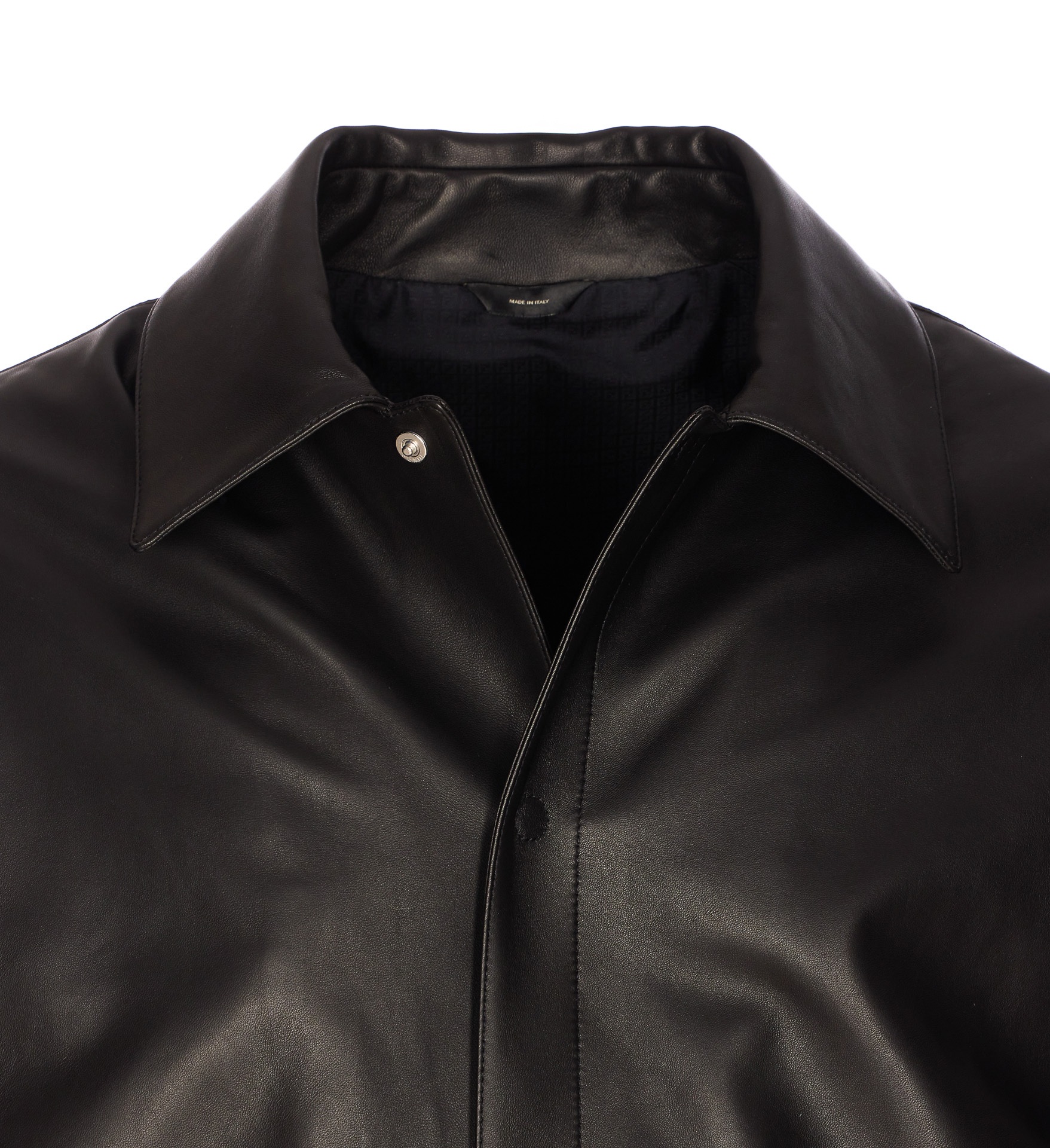 [Fendi] Leather Jacket SS26 FPJ139ATJZF0GME