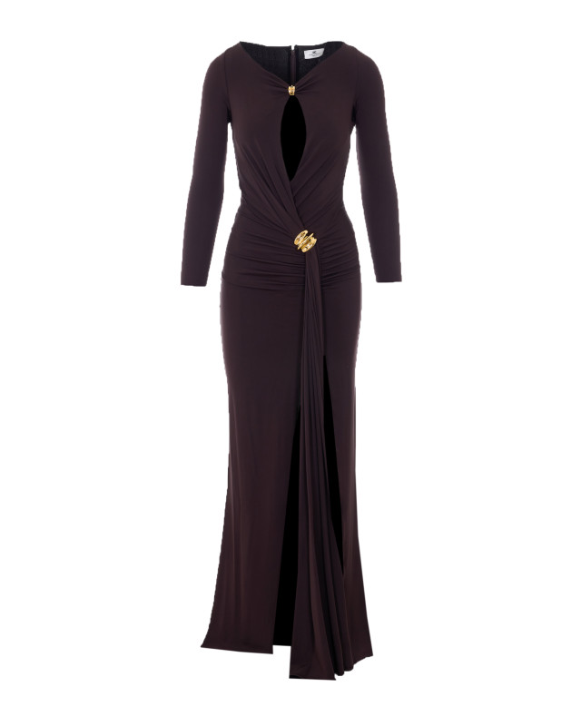 [ELISABETTA FRANCHI] Long sleeve dress SS26 ABR1461E2EV9