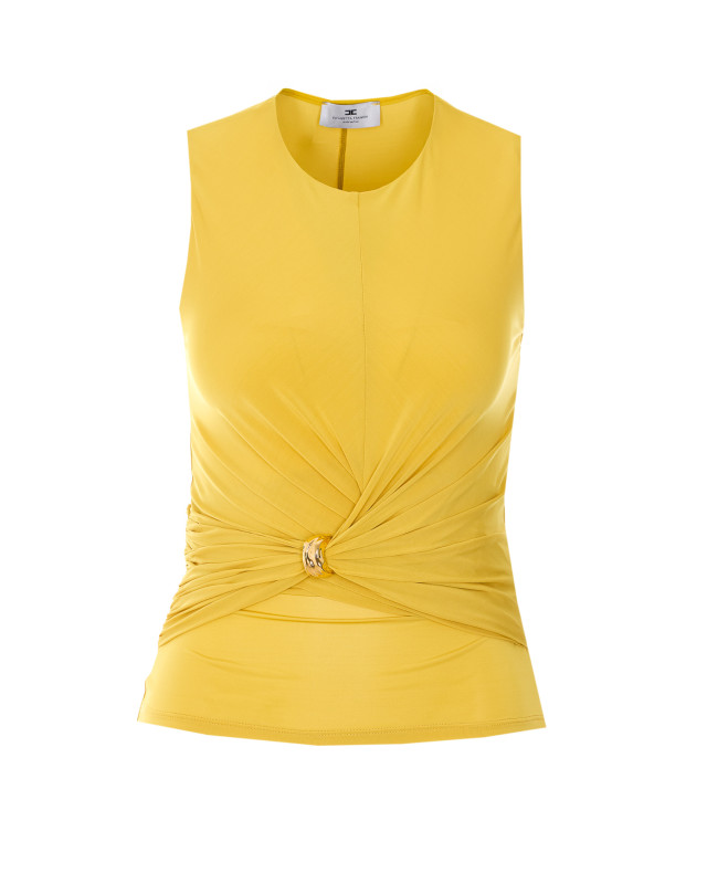[ELISABETTA FRANCHI] Tank top SS26 TO03761E2EV4