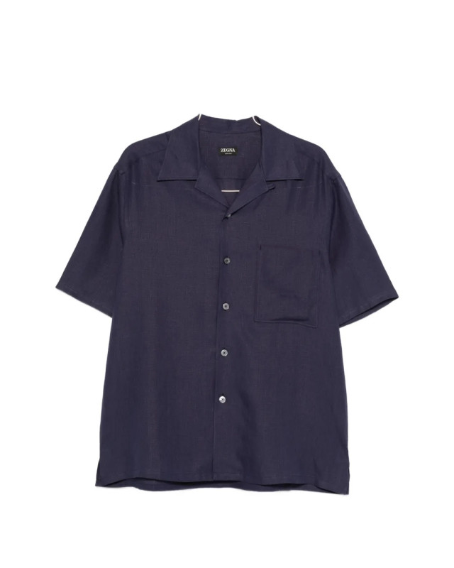 [ZEGNA] Shirts Short Sleeve SS26 UHX30A3SCP5B07