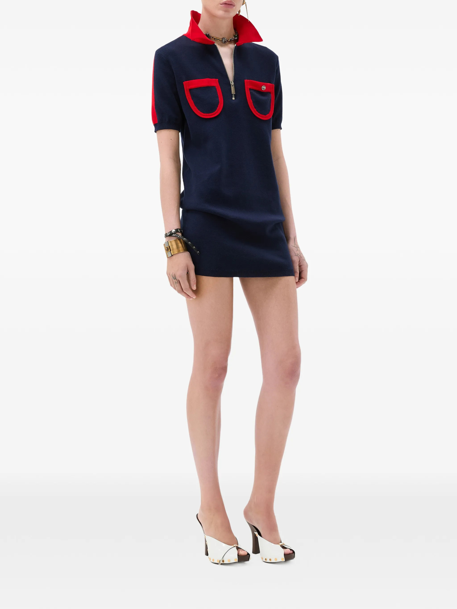 [Versace] Short sleeve dress SS26 10243441A173911U040