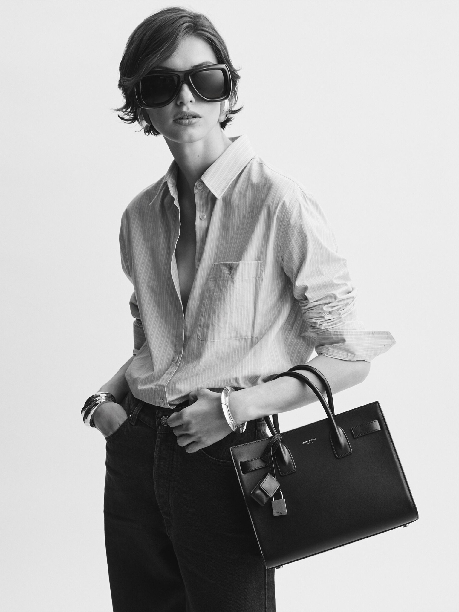 [Saint Laurent] Tote bag SS26 4218591U80W2916