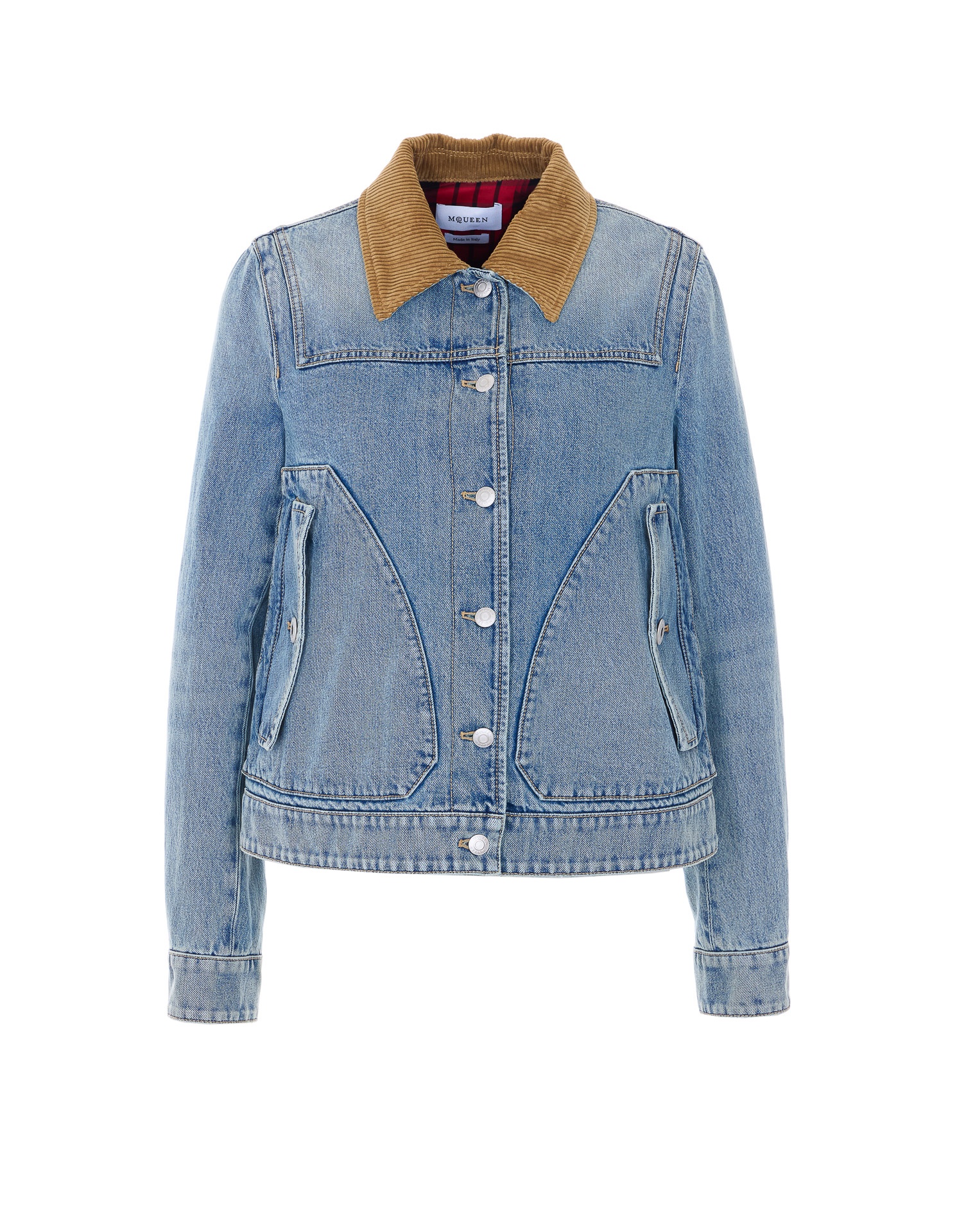 [Alexander McQueen] Denim Jacket SS26 852182QMAD04383