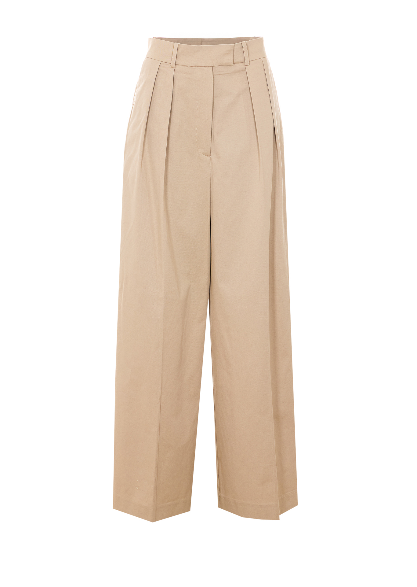 [Anine Bing] Trousers SS26 A0311798BGI1BEIGE
