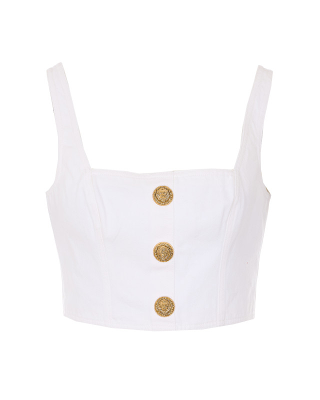 [Balmain] Tank top SS26 AD214DG140FC