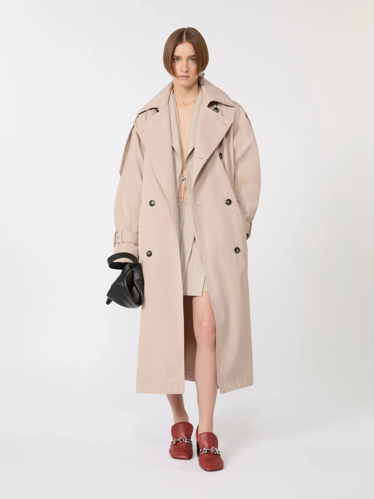 [SPORTMAX] Trench Coat SS26 2612021031600001
