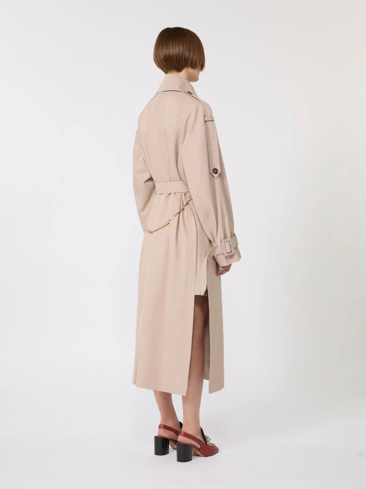 [SPORTMAX] Trench Coat SS26 2612021031600001
