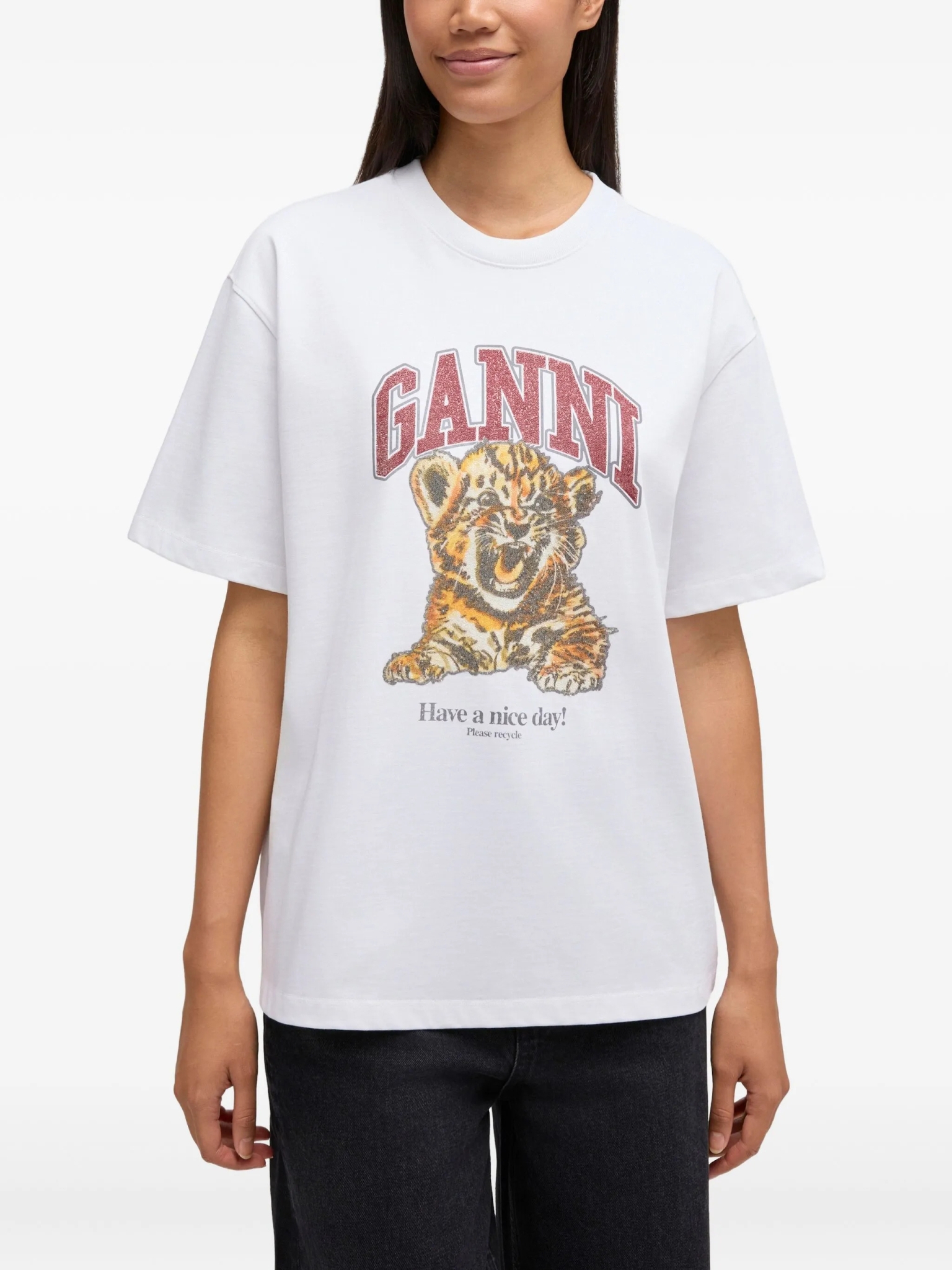 [GANNI] T-shirts Short Sleeve SS26 A1050060151