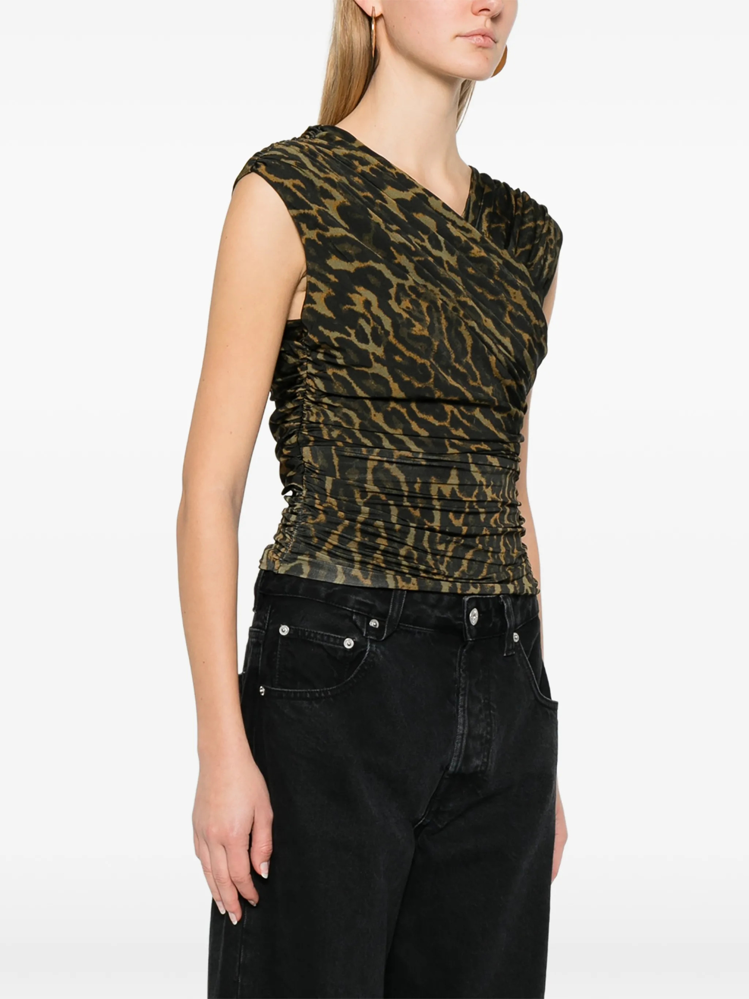 [GANNI] T-shirts Sleeveless SS26 A1040051894