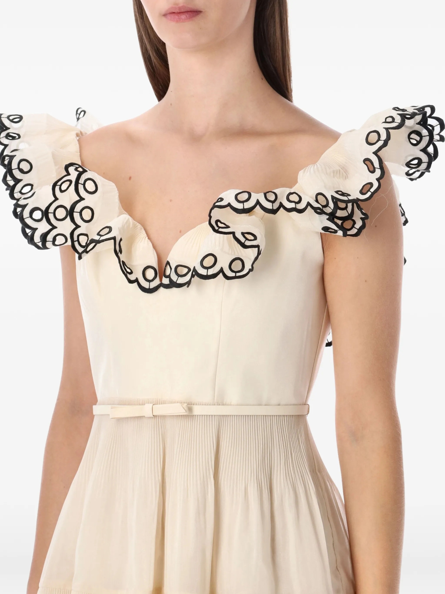 [Zimmermann] Sleeveless dress SS26 7024DC26RCRM