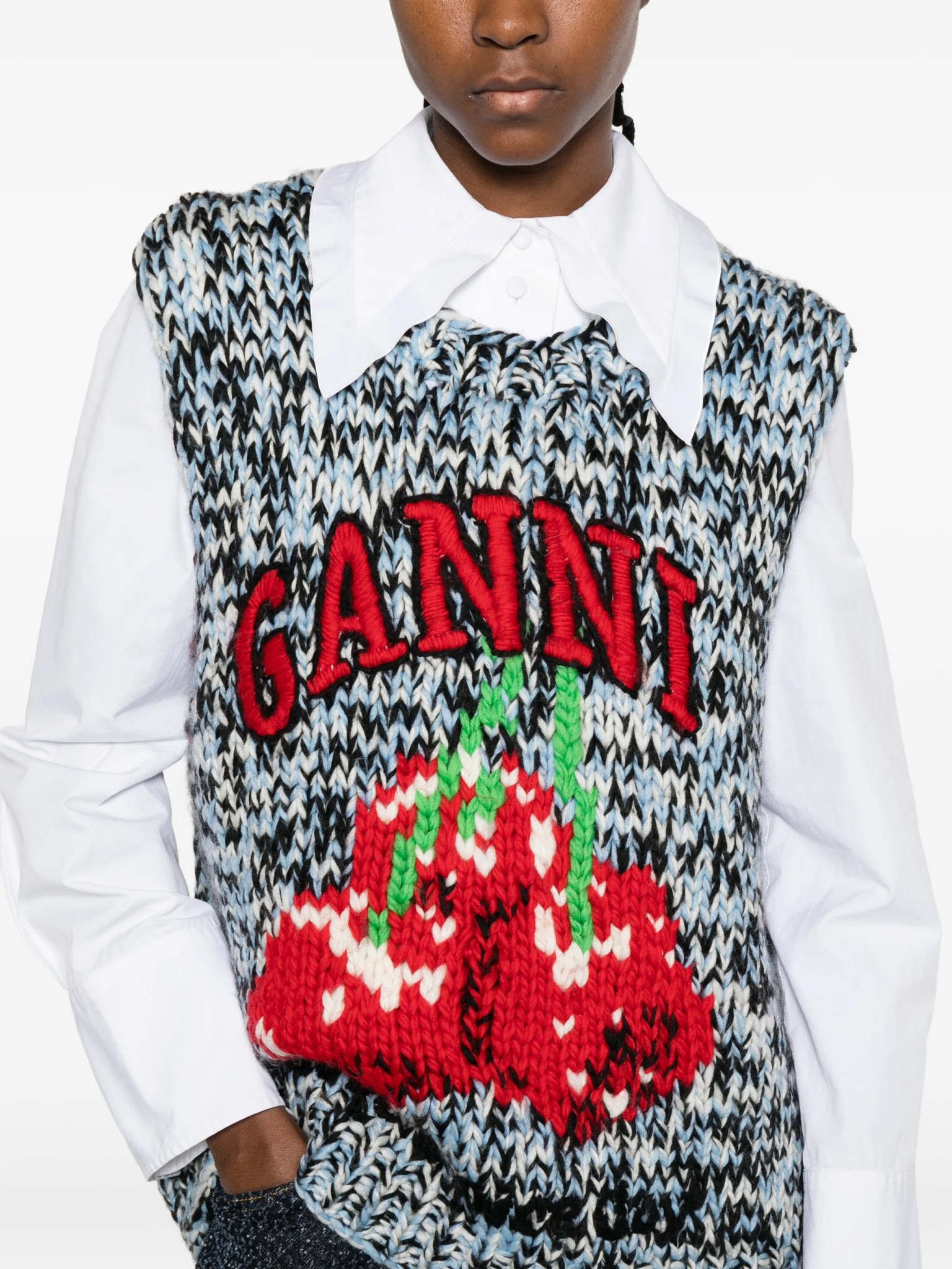 [GANNI] Knitwear SS26 A1070119561
