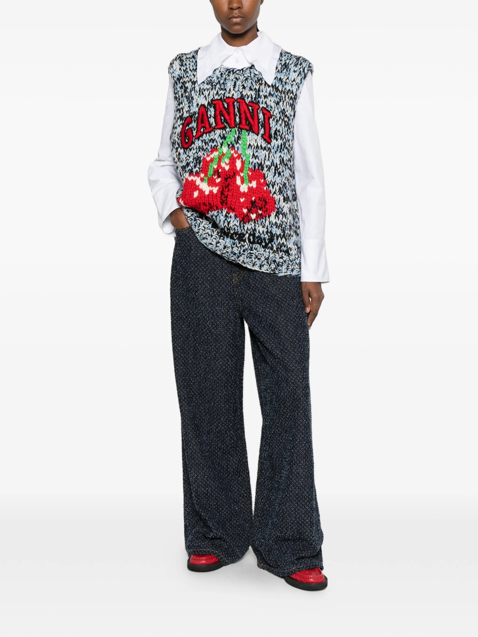 [GANNI] Knitwear SS26 A1070119561