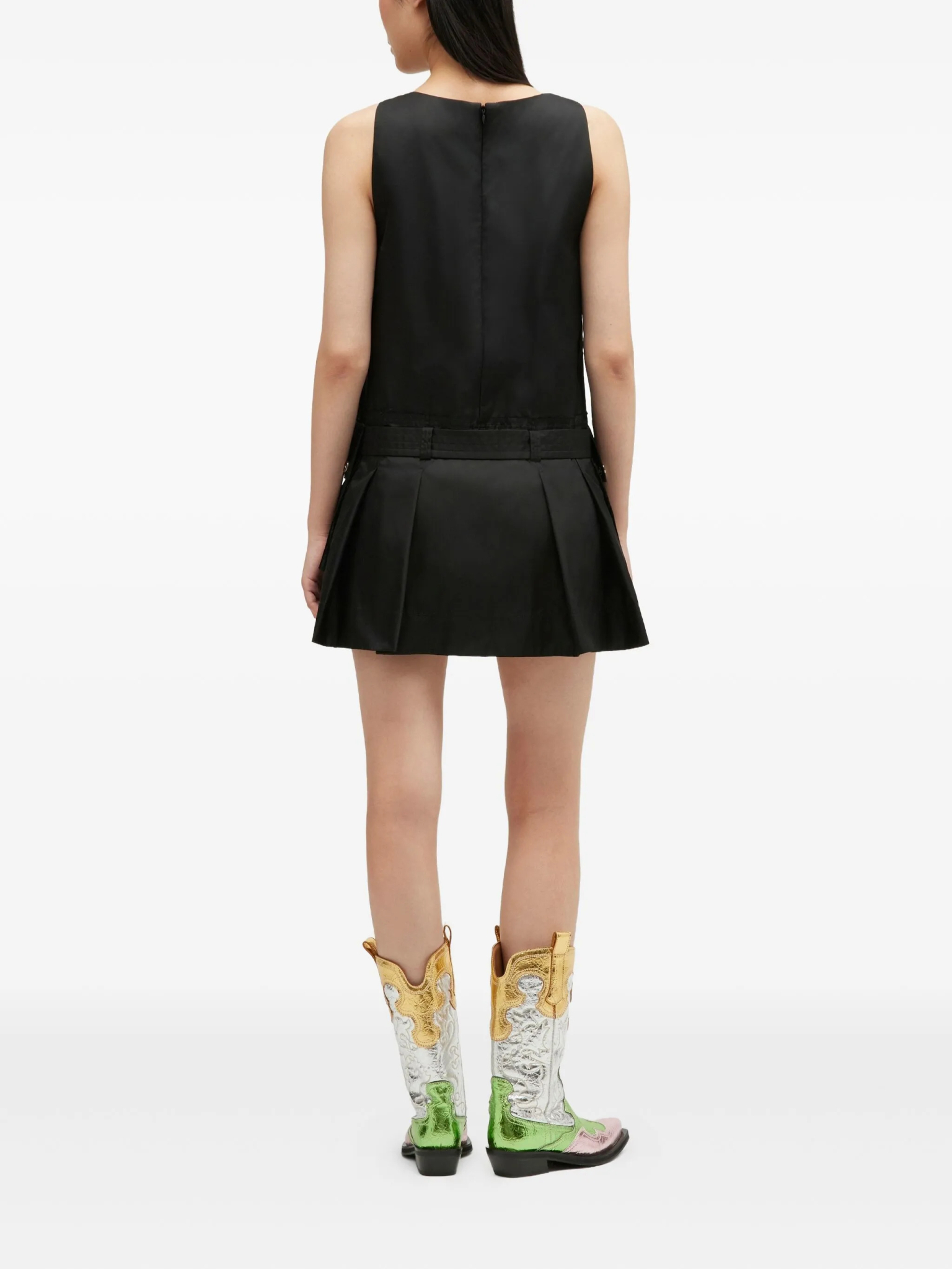 [GANNI] Sleeveless dress SS26 A1030167099