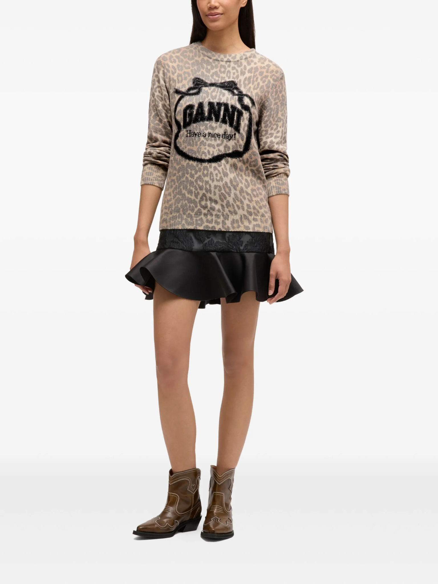 [GANNI] Knitwear SS26 A1070047943