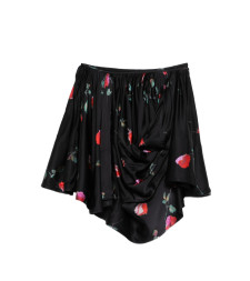 [GANNI] Mini skirt SS26 A1090048099