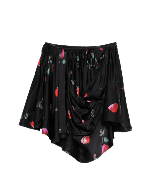 [GANNI] Mini skirt SS26 A1090048099