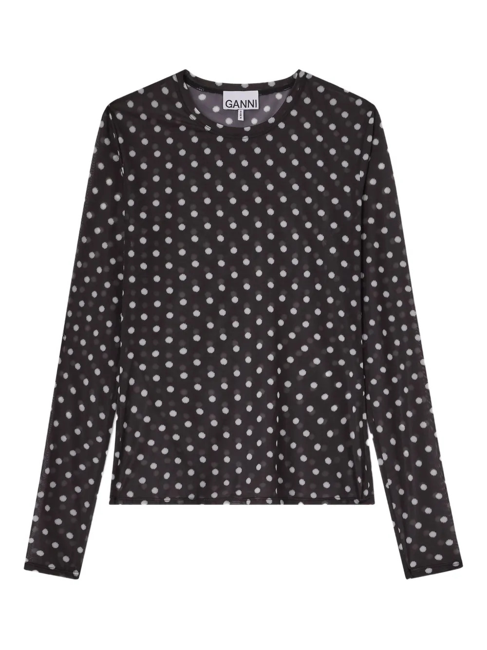 [GANNI] T-shirts Long Sleeve SS26 A1040076099