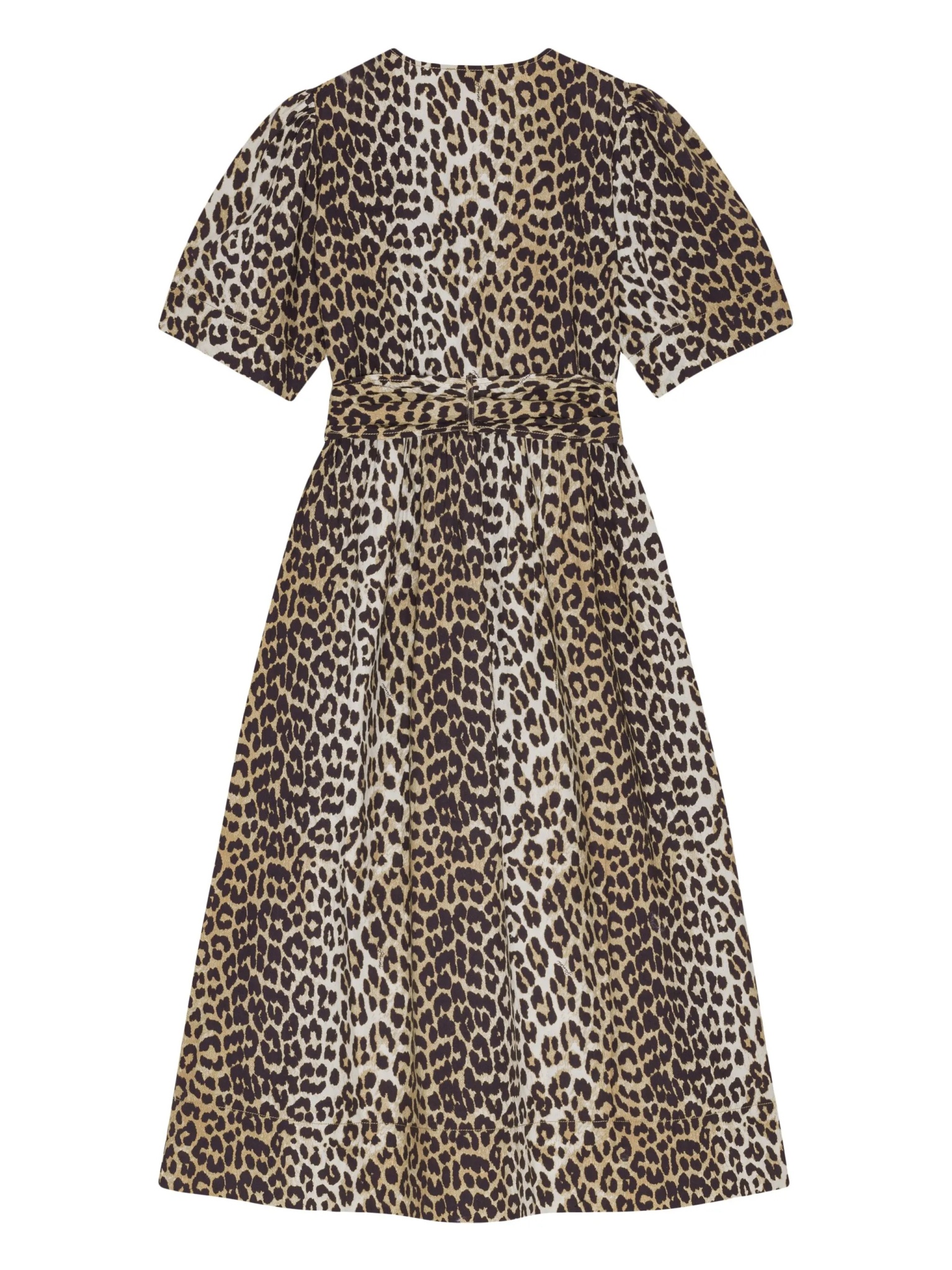 [GANNI] Short sleeve dress SS26 W0373943