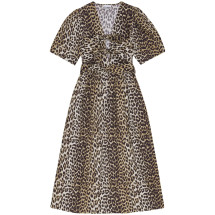 [GANNI] Short sleeve dress SS26 W0373943