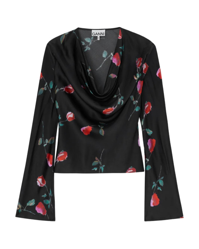 [GANNI] Blouse SS26 A1040048099