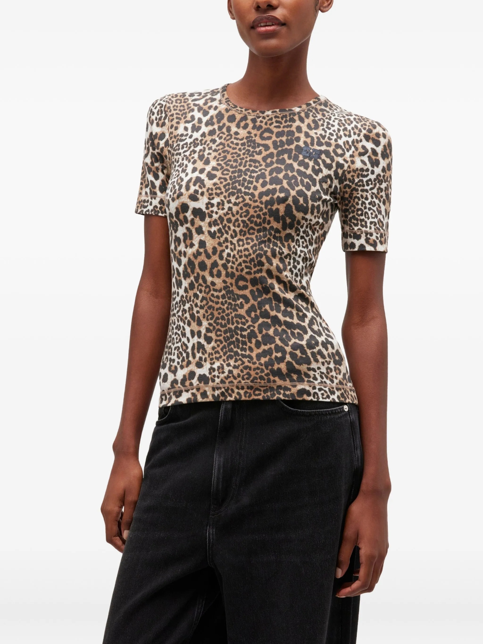 [GANNI] T-shirts Short Sleeve SS26 T4405943