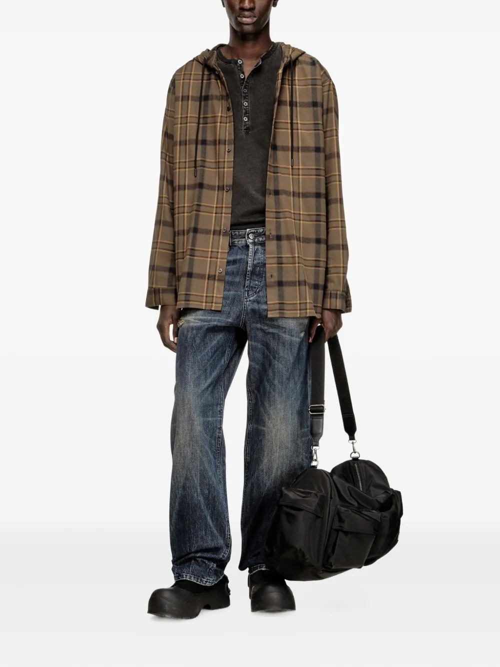 [Diesel] Zip up SS26 A200680BKBT9EB